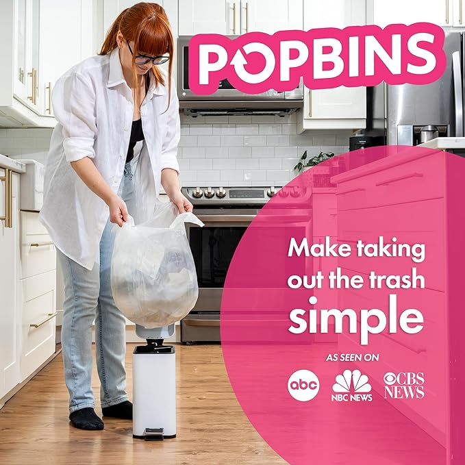 Popbins Trash Bags - 4 Gallon